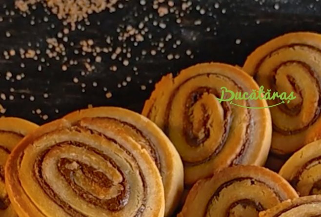 Biscuiți spirală cu Nutella - Delicioși și fragezi