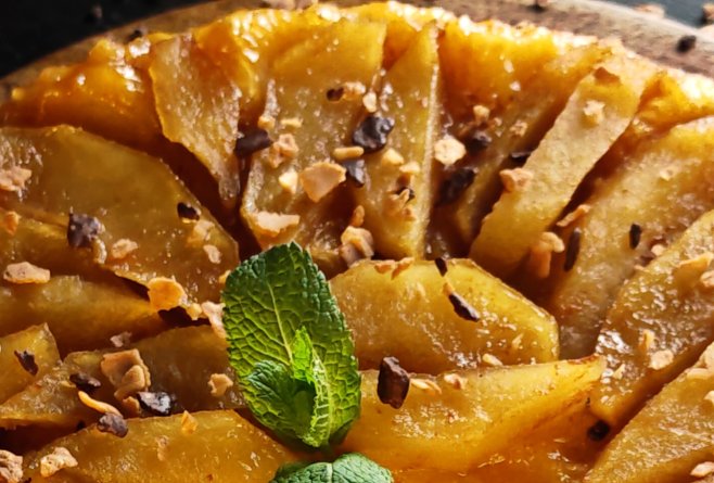 Tarta Tatin cu înghețată - Desertul care te cucerește