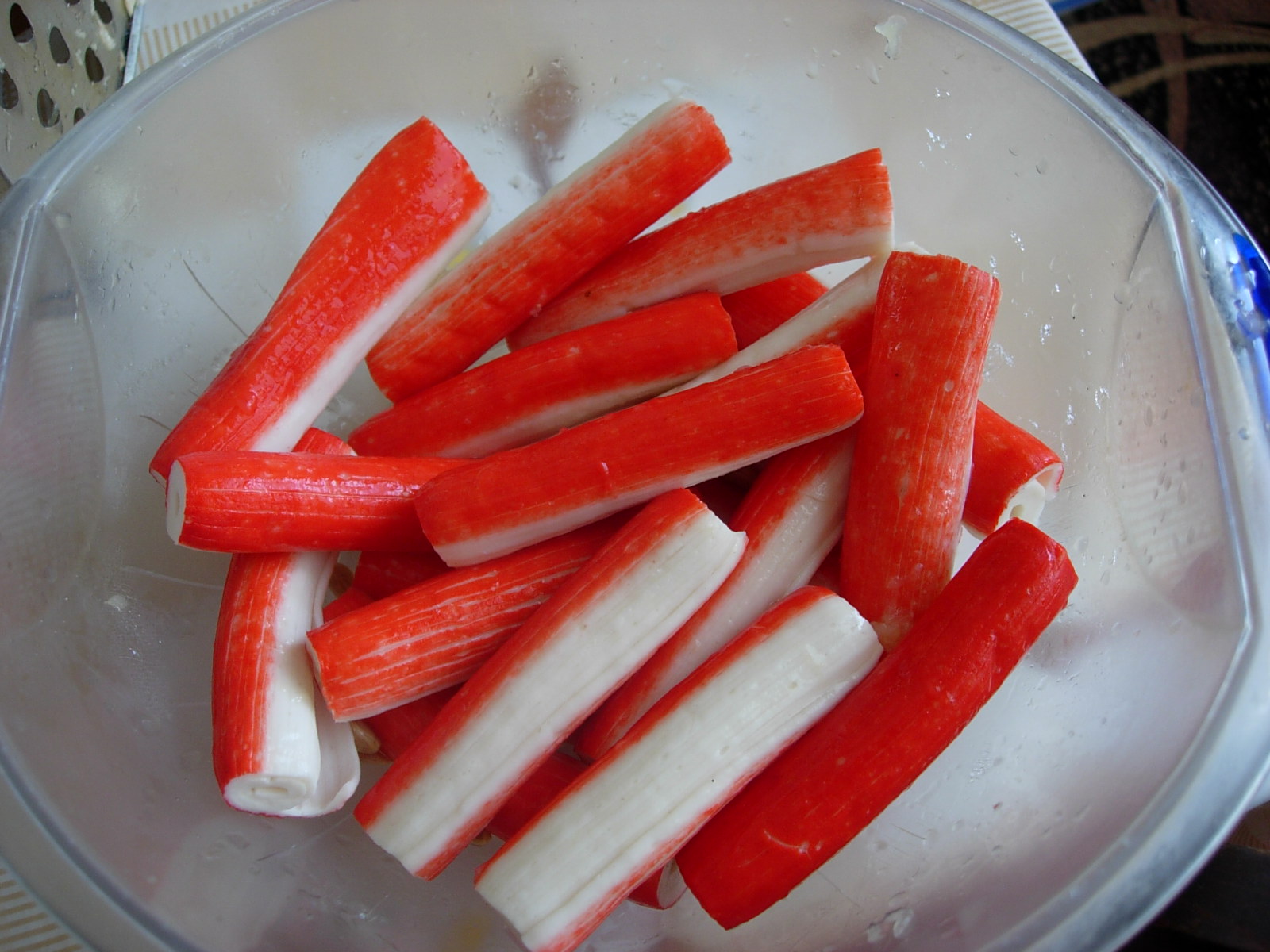 Surimi cu garnitura de orez