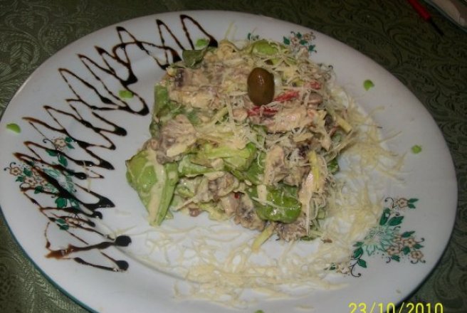 Salata cu carne de vitel