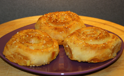 Placinta turceasca cu cartofi (patatesli börek )