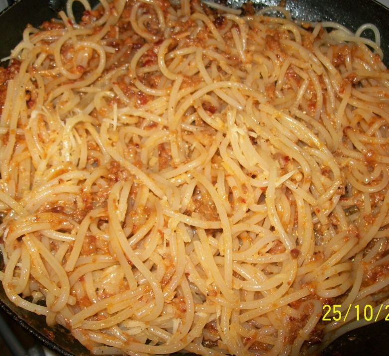 Spaghetti bolognesse