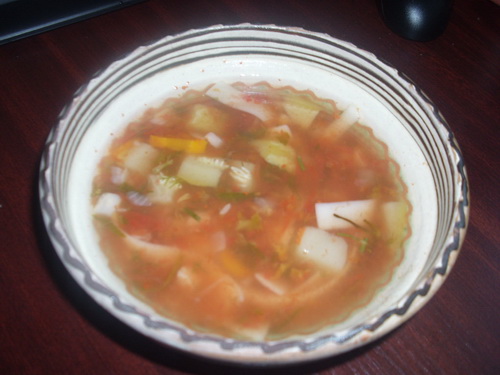 Ciorba de dovlecei