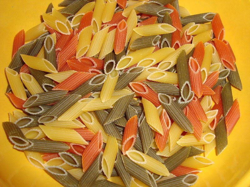 Mezze Penne Tricolore