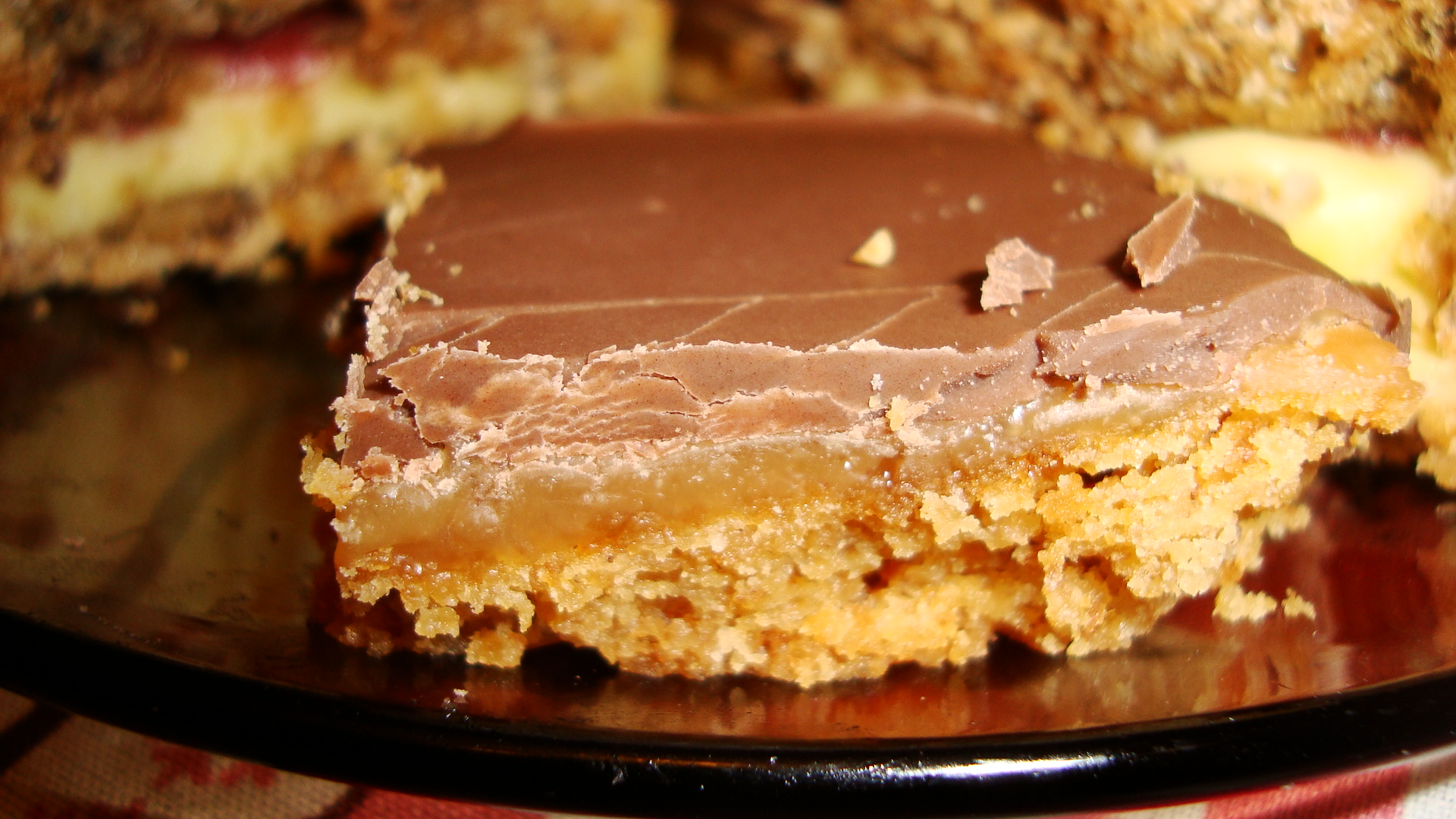 Caramel Chew Bars