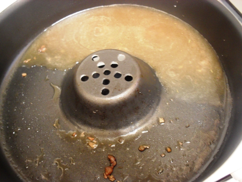 Pastrama afumata, preparata in Dry Cooker