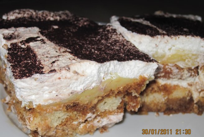 Tiramisu reţetă cu frisca