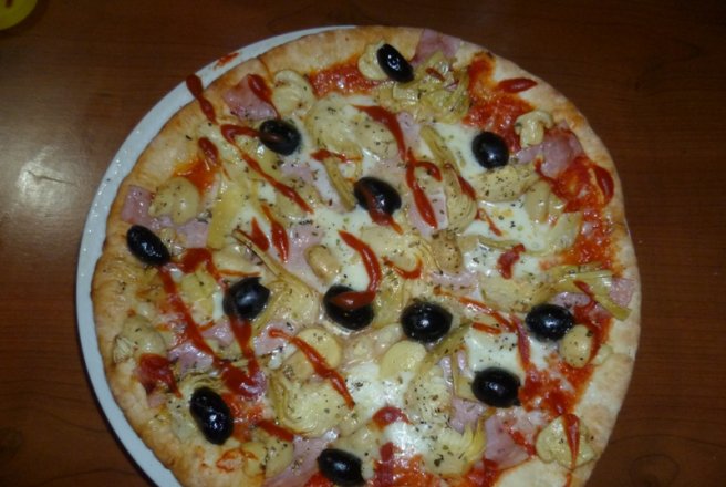 Pizza Capriciosa semipreparata