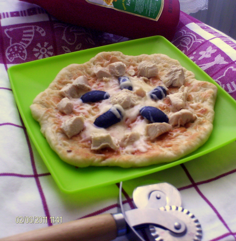 Pizza la tigaie ( in 8 minute!!!!)