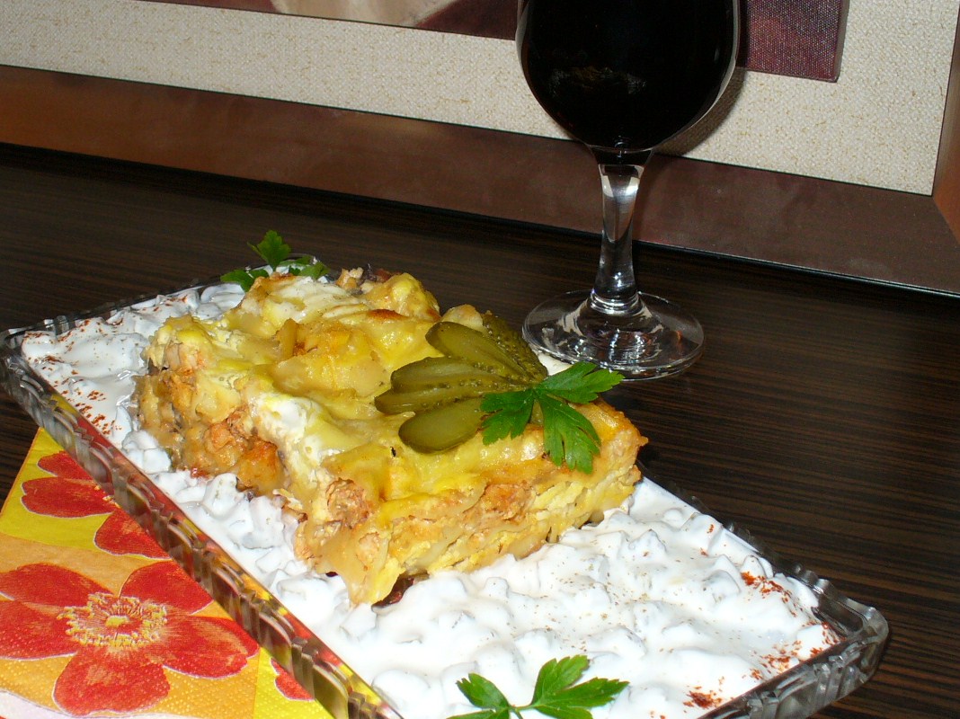 Lasagna cu piept de pui si vinete? -