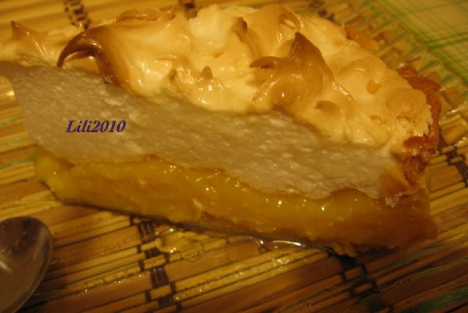 Tarta cu crema de portocale si bezea