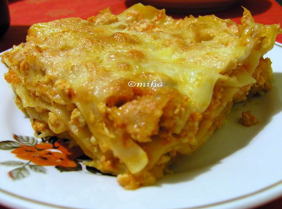 Lasagna cu carne