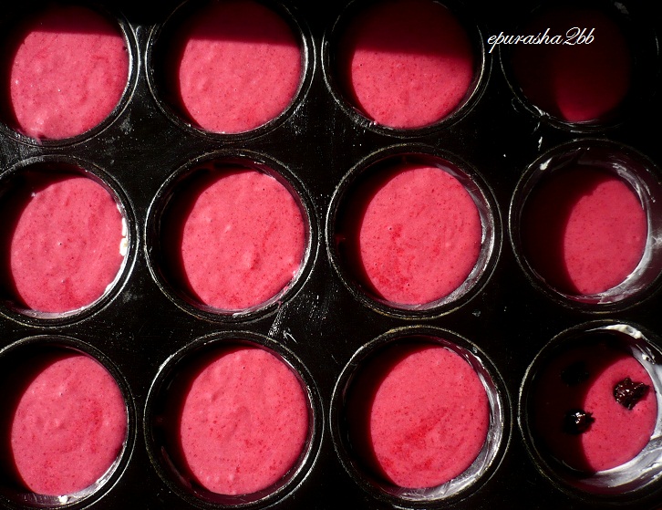 Beetroot muffins