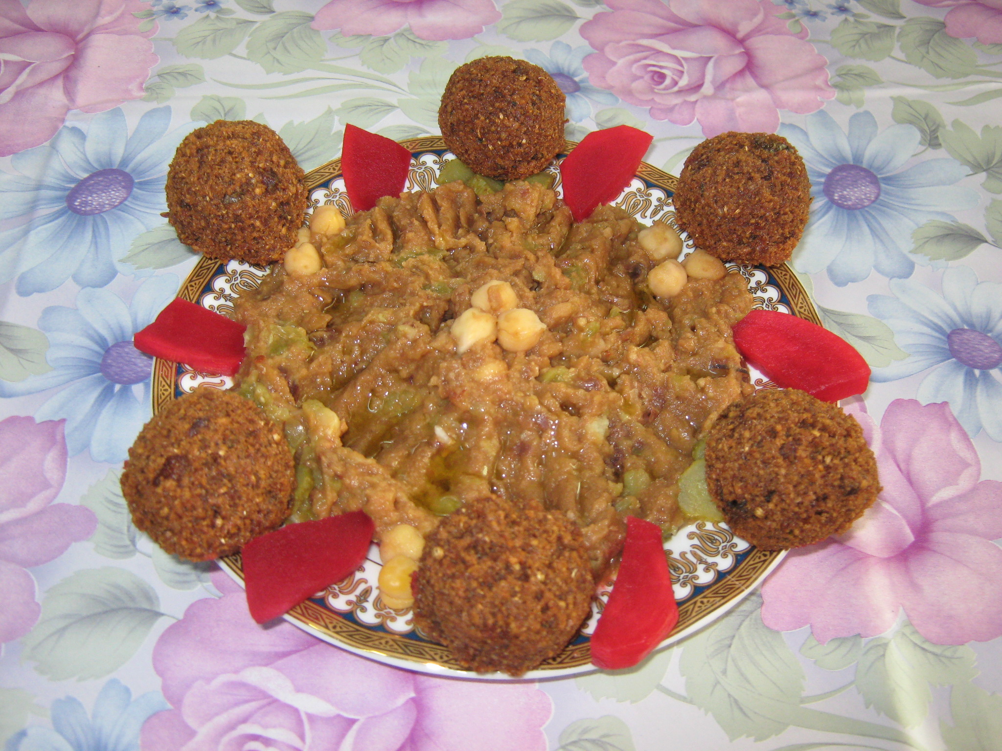 Micul dejun arab-2.“Fool”- Pasta de bob de gradina ( Fava bean)-de post