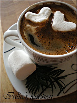 Marshmallow coffee