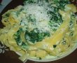 Tagliatelle con Panna e Spinaci-0