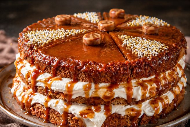 Tort caramel