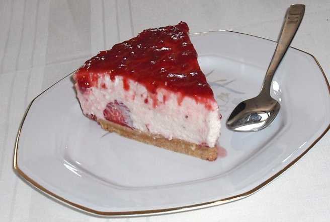 Cheesecake cu capsuni