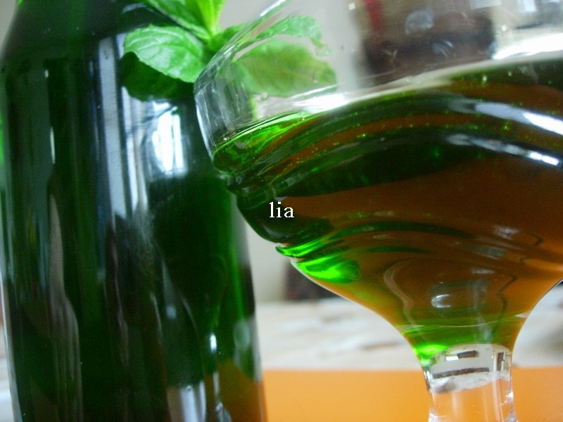 Sirop natural din menta