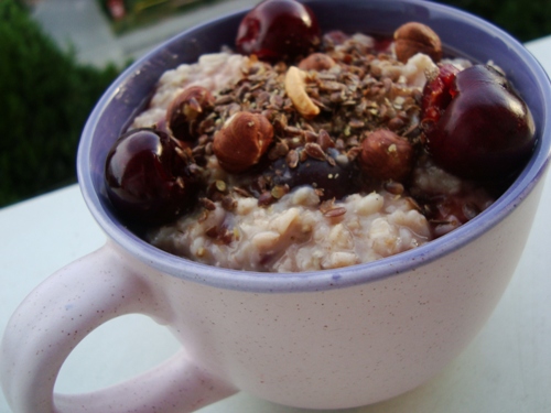 Mic-dejun englezesc (Porridge) ciresat