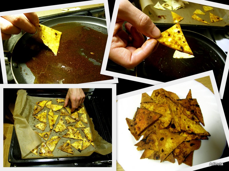 Tortilla chips de casa