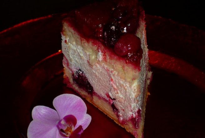 Cheesecake cu fructe de padure