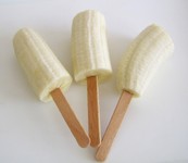 Frozen banana