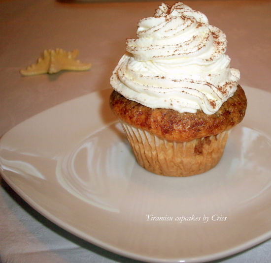 Tiramisu reţetă cupcakes