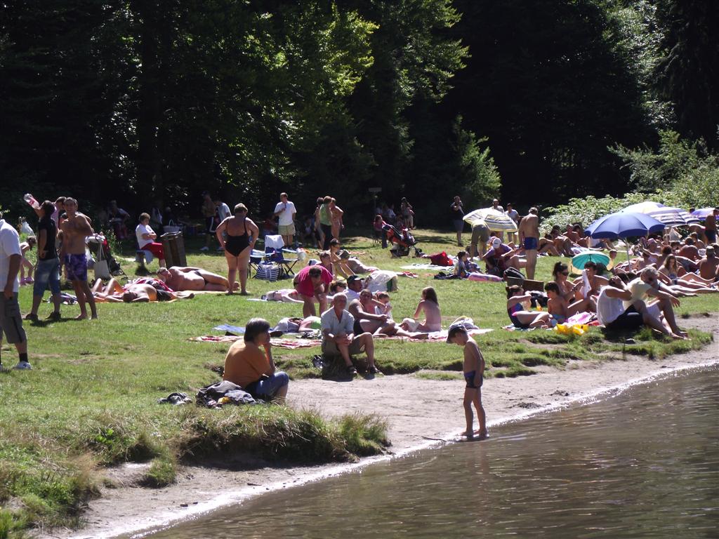 Peisaj mirific la Lacul Sfânta Ana