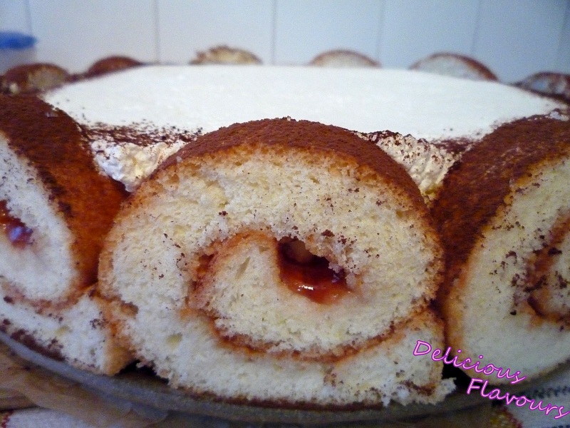 Banana Roll Cake