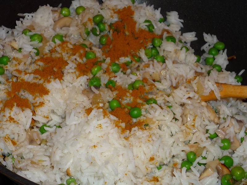 Kedgeree cu somon afumat