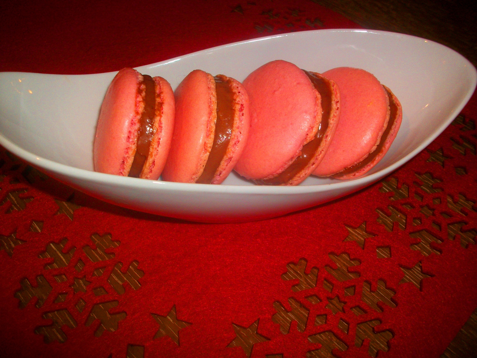 Macarons cu ciocolata Cote D'Or