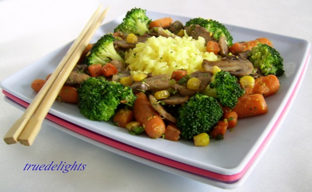 Stir fry cu legume