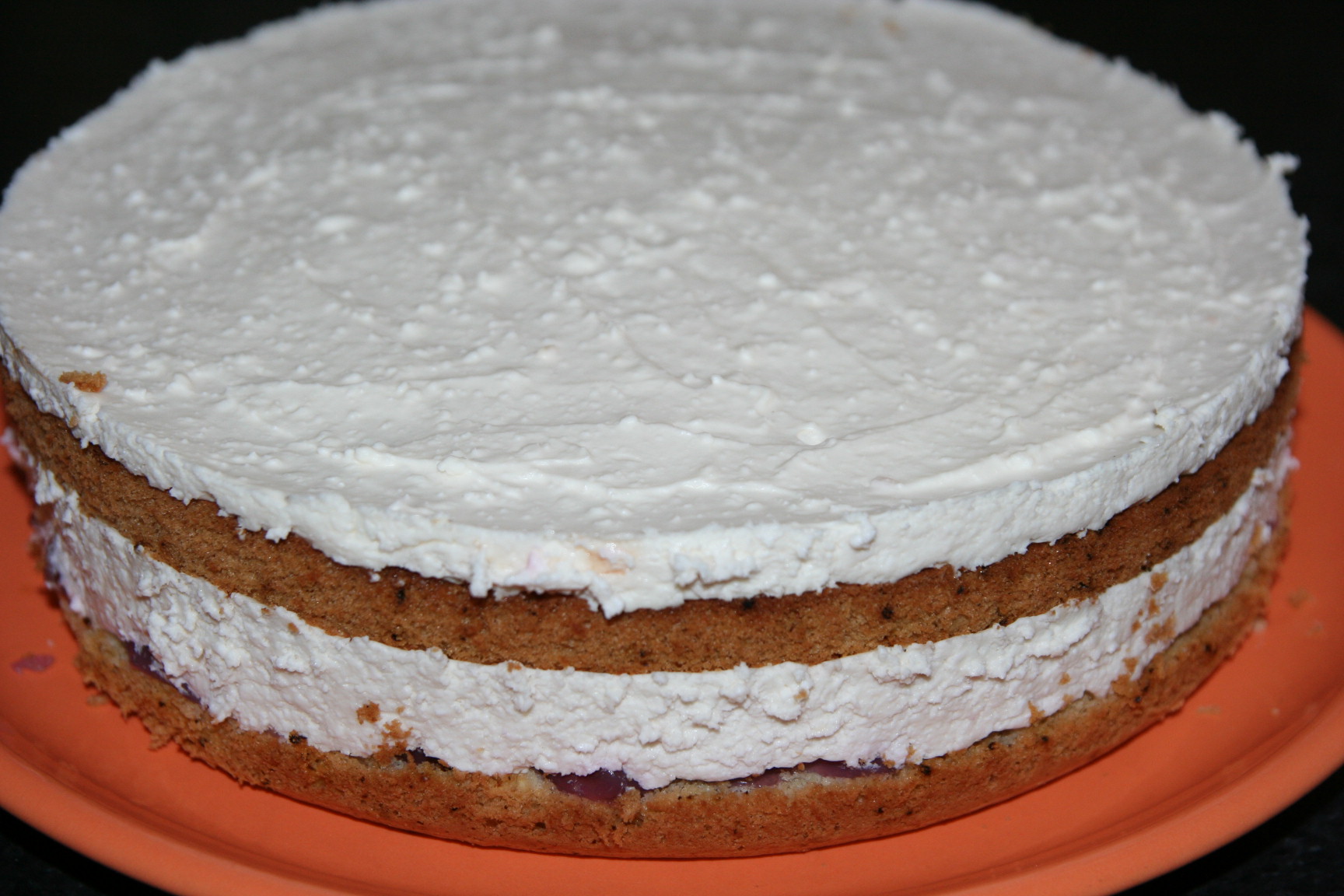 Tort de mascarpone cu cirese