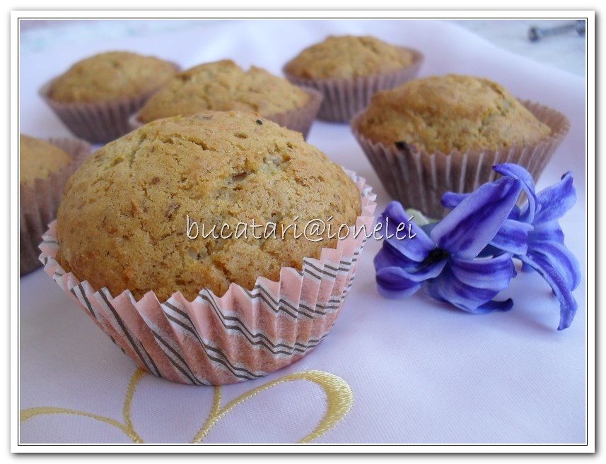 MUFFINS cu morcov (reteta de post)