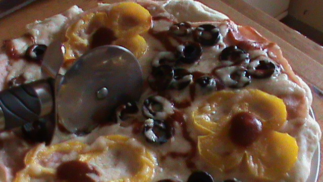 Pizza cu Sunca