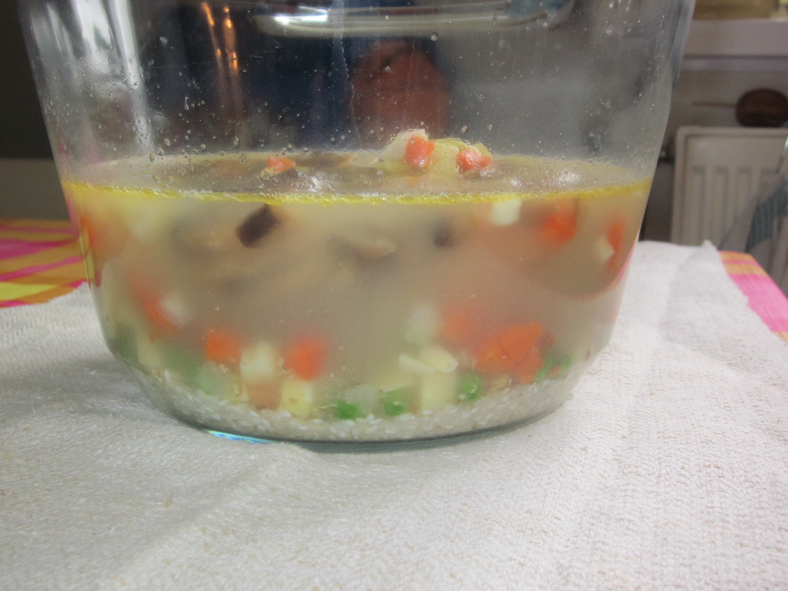 Pilaf cu legume la cuptor