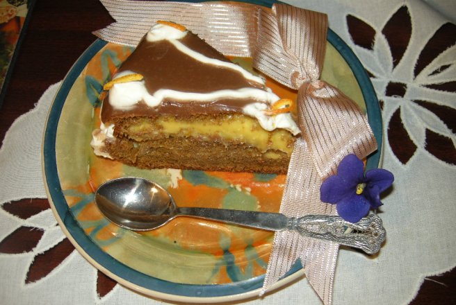 Tort cu crema de lamaie