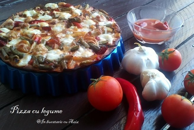 Pizza cu legume