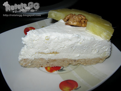 Cheesecake cu ananas