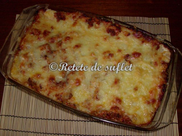 Lasagna cu spanac