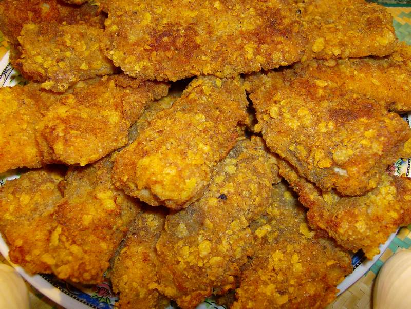 Piept de pui crocant