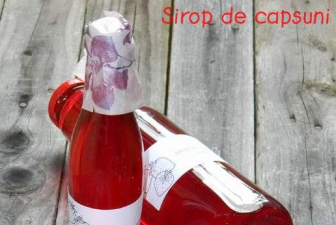 Sirop de capsuni