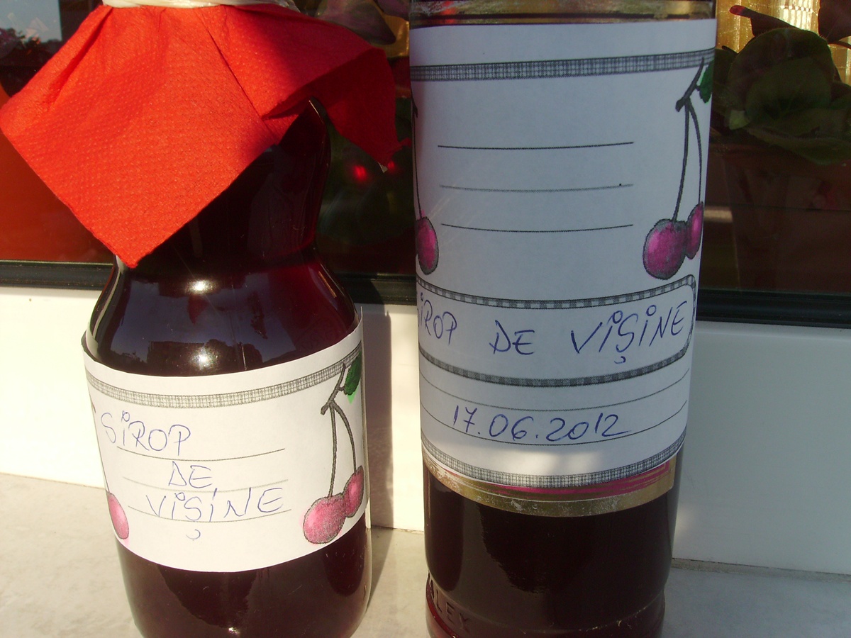 Sirop de vişine