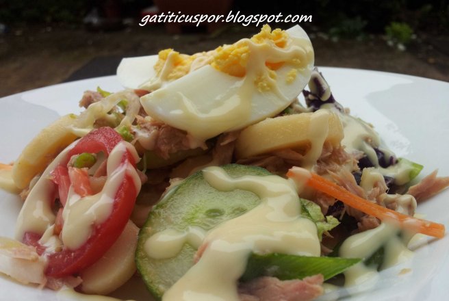 Salata Nicoise Cu Ton