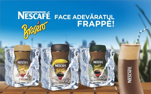 Frappe din NESCAFE Brasero: Un ritual in 3 pasi, gustul verilor racoroase!