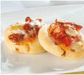 Mini Pizza cu mozzarella