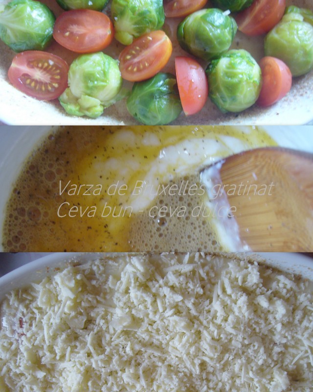 Varza de Bruxelles gratinata