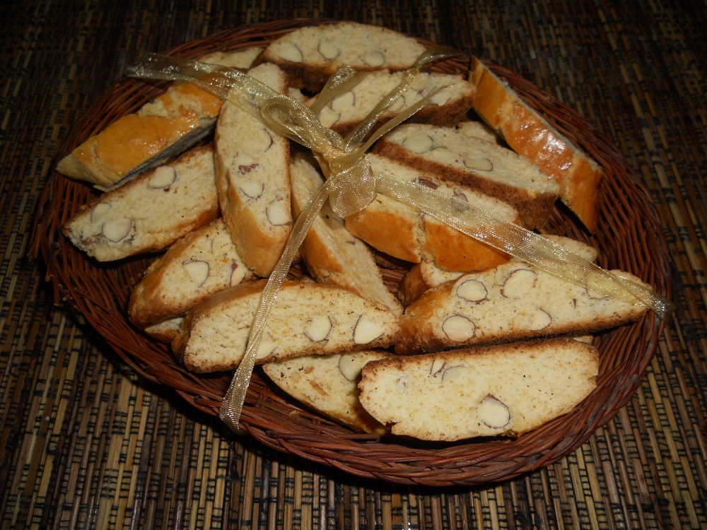 Cantuccini (biscuiti italieni) cu migdale