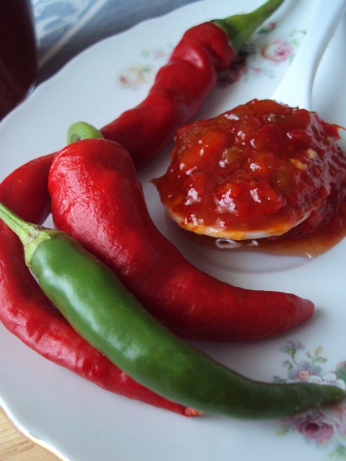 Red chilli chutney